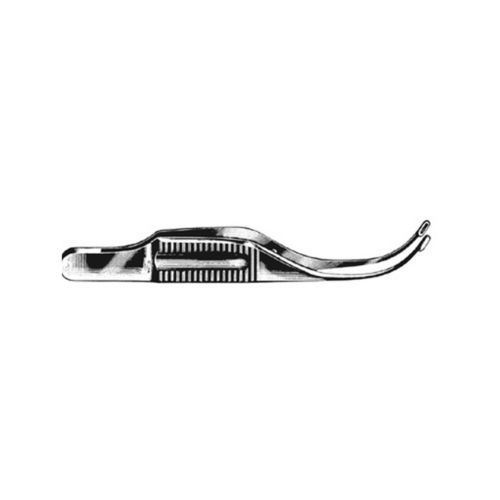Micro pinza per oftalmologia - 5036100 - HK Medical Instruments - per presa di tessuti / curvo