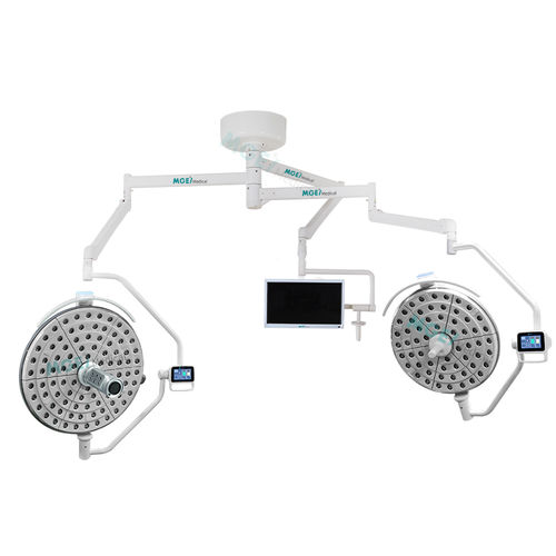 Lampada scialitica a soffitto - MGE-SLK6 - Medige International Industries - LED / odontoiatrica / 2 bracci