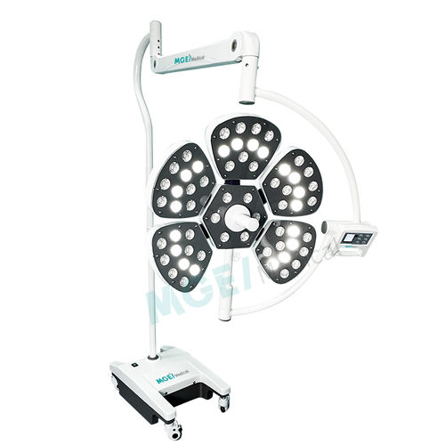 Lampada scialitica mobile - MGE-SL3A - Medige International Industries - LED / odontoiatrica / veterinaria