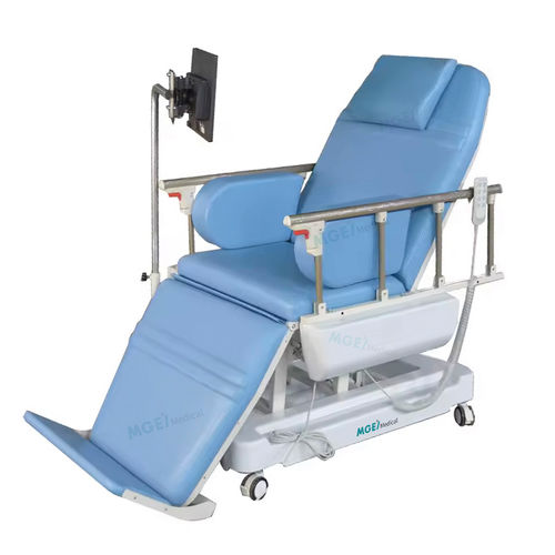 Poltrona elettrica per trattamenti clinici - MGE-CWE10 - Medige International Industries - a 3 sezioni / con poggiagambe / per chemioterapia
