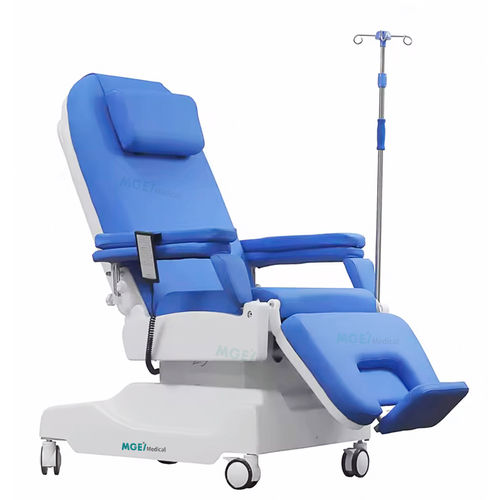Poltrona elettrica per trattamenti clinici - MGE-CWE8 - Medige International Industries - a 3 sezioni / con poggiagambe / per chemioterapia