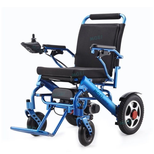 Sedia a rotelle elettrica - MGE-EWM17 - Medige International Industries - da esterno / da interno / con braccioli
