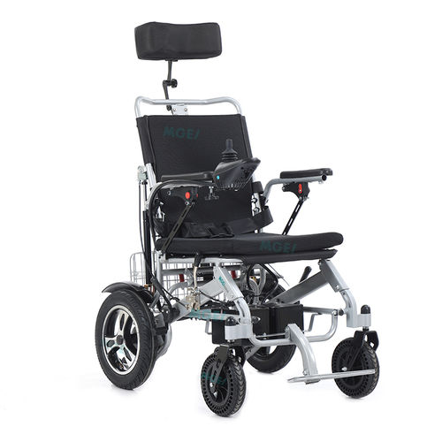 Sedia a rotelle elettrica - MGE-EWM6B  - Medige International Industries - da esterno / da interno / con poggiagambe