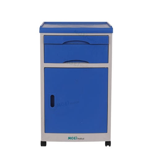 Comodino con rotelle - TEG1B - Medige International Industries - con cassetti / con armadietto