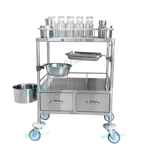 Carrello medico - MGE-TE83 - Medige International Industries - per farmaci / di pulizia / di stoccaggio