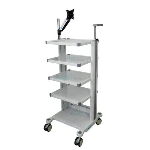 Carrello medico - MGE-MT15 - Medige International Industries - endoscopico / di stoccaggio / 4 ripiani