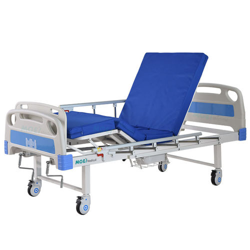 Letto da ospedale - MGE-PM02 - Medige International Industries - manuale / con rotelle / a 4 sezioni