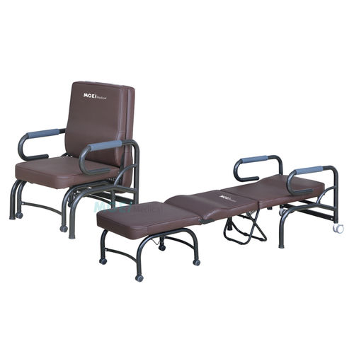 Letto medico - MGE-CW17 - Medige International Industries - manuale / pieghevole / con rotelle