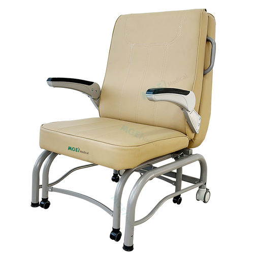 Poltrona da riposo convertibile in letto - MGE-CW17B - Medige International Industries - manuale / con schienale regolabile / con rotelle