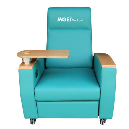 Poltrona da riposo inclinabile - MGE-CW19 - Medige International Industries - manuale / con rotelle / in pelle