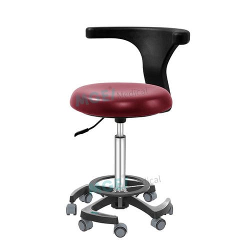 Sedia per medico mobile - MGE-CWH3 - Medige International Industries - ad altezza regolabile / in acciaio inossidabile / pneumatica