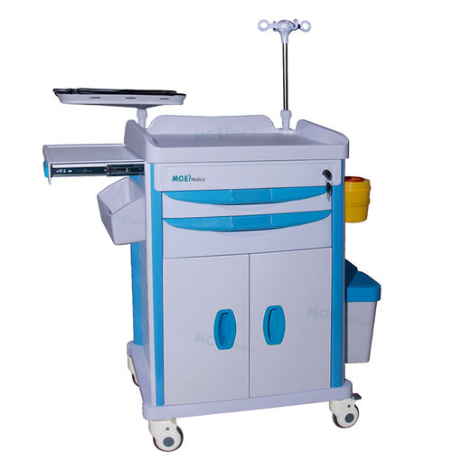 Carrello di emergenza - MGE-T13ET - Medige International Industries - in acciaio inossidabile / in plastica / in alluminio