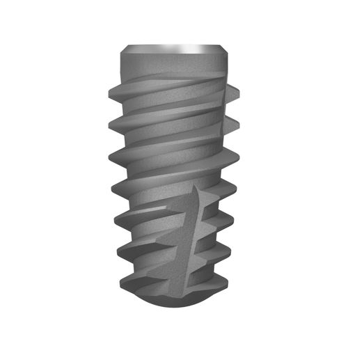Impianto dentale cilindrico - JUPITER CONICAL IMPLANT HEX RP Ø4.3 H13 - IML Swiss Dental Implants - in titanio / esagonale / dritto