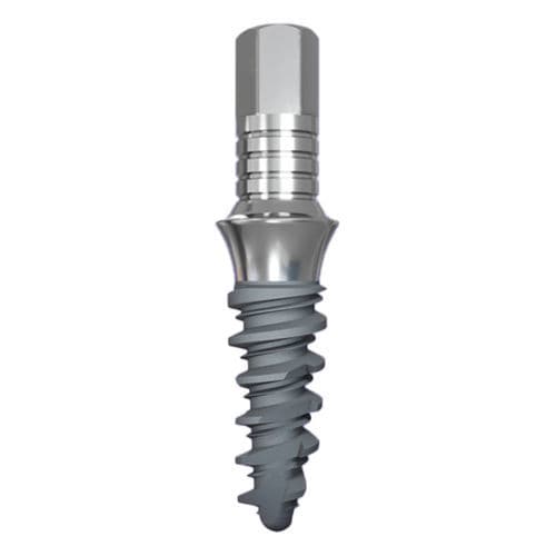Impianto dentale conico - POWER OM - IML Swiss Dental Implants - in titanio / monopezzo / rugoso