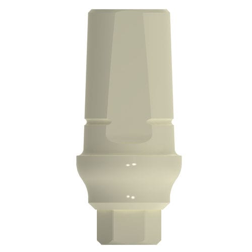 Pilastro dentale per impianto in PEEK - HEX RP PEEK TEMPORARY STRAIGHT ABUTMENT - IML Swiss Dental Implants - esagonale / dritto / per laboratorio odontotecnico
