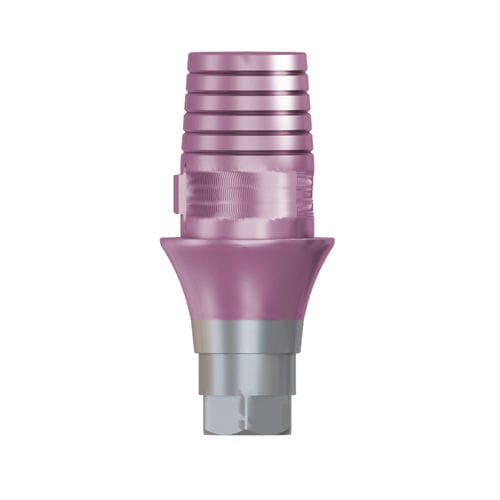 Pilastro dentale per impianto in titanio - CC NP TBase SHIFT NON ROTATING ABUTMENT H0.5 - IML Swiss Dental Implants - conico / dritto / Ti-base