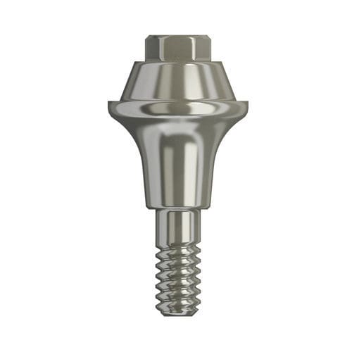 Pilastro dentale per impianto in titanio - CC NP STRAIGHT MUA H1 - IML Swiss Dental Implants - conico / dritto / a vite