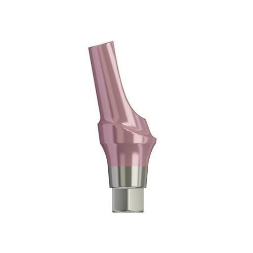 Pilastro dentale per impianto in titanio - CC NP SHIFT AESTHETIC 15° ANGLED ABUTMENT H1 - IML Swiss Dental Implants - conico / esagonale / angolare