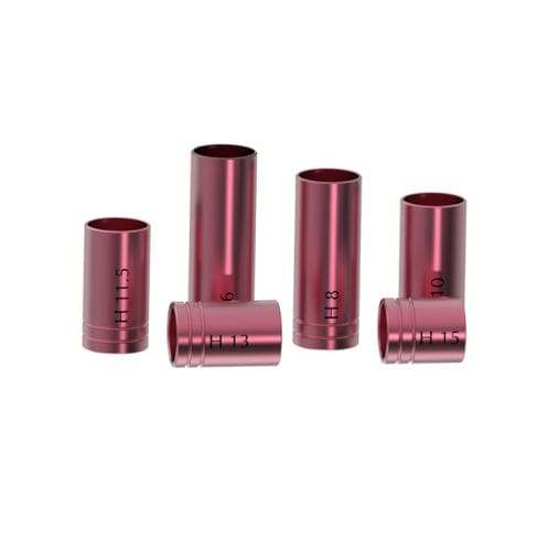 Strumentario chirurgico per implantologia dentale - RED DRILL STOPS KIT FOR DRILLS FROM Ø2.0 TO Ø4.0 - IML Swiss Dental Implants