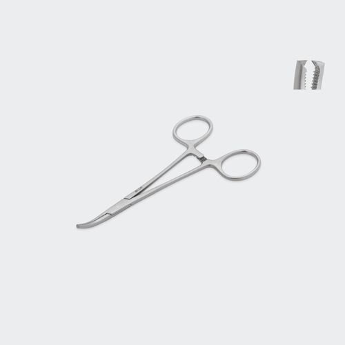 Pinza veterinaria - PHHM125CD - Blue Surgical Instruments - di Halstead / curva