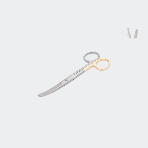 Forbici per sala operatoria - TCMT145C - Blue Surgical Instruments - veterinaria / curva
