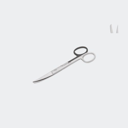 Forbici per sala operatoria - TCAR145CE - Blue Surgical Instruments - veterinaria / curva