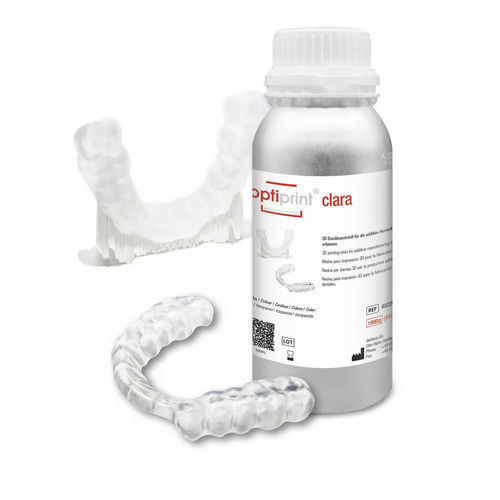 Materiale odontoiatrico in resina - optiprint clara  - Dentona AG - per ferule terapeutiche / per stampa 3D / fotopolimerizzable
