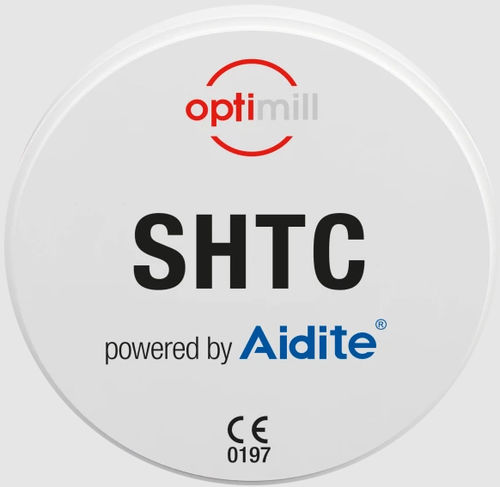 Materiale odontoiatrico in zirconio - optimill SHTC - Dentona AG - di fresatura / ad altissima translucenza