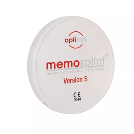 Materiale odontoiatrico cera - optimill memosplint Version S - Dentona AG - in termoplastica / per ricostruzione dentale / per ferule terapeutiche