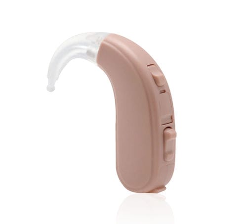 Audioprotesi BTE - JHD18 - AGS Medical - con telecoil / con riduzione del rumore / beige