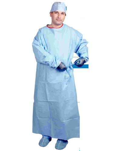Camice chirurgico unisex - MEDCROSS™ - AGS Medical - in poliestere / monouso / traspirante