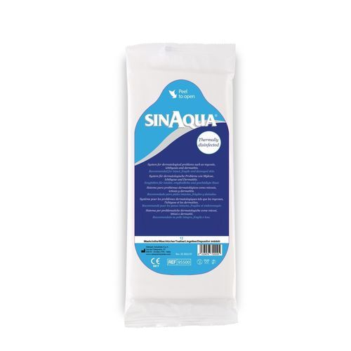 Salvietta detergente per igiene corporea - Sinaqua® - WELCARE INDUSTRIES S.p.A. - 12 pezzi