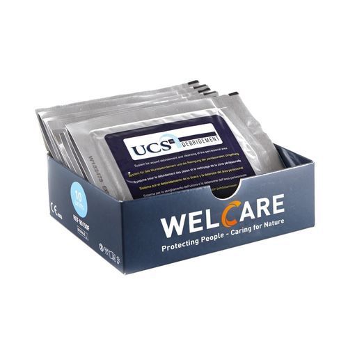 Compressa di garza in viscosa - UCS® - WELCARE INDUSTRIES S.p.A. - sterile