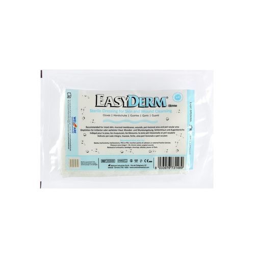 Guanto viscosa morbida - Easyderm® - WELCARE INDUSTRIES S.p.A. - medico / sterile