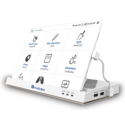 Piattaforma di telemonitoraggio ECG - Medic@re - ITEM OXYGEN - per esame generale / Bluetooth / WiFi
