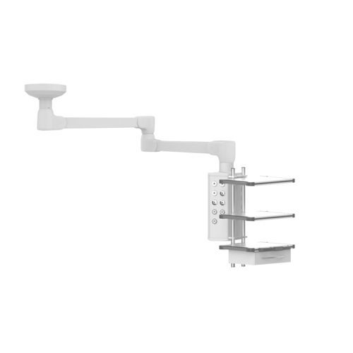 Braccio di distribuzione a soffitto - VALiA X plus - ONDAL Medical Systems GmbH - per terapia intensiva / semplice / con ripiani