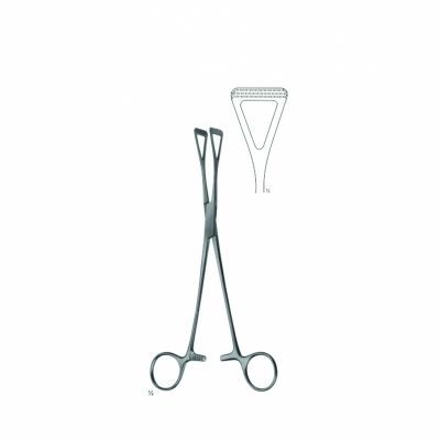 Pinza chirurgica - AE 03 5509 - Arsa Enterprises - da presa / riutilizzabile / dentellata