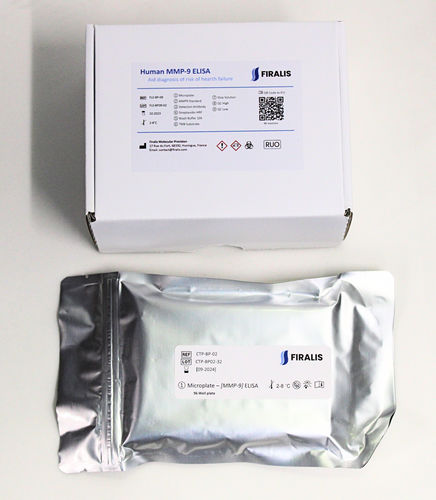Kit di test dell'insufficienza cardiaca - MMP-9 - FIRALIS GROUP - al plasma / ELISA / liofilizzato
