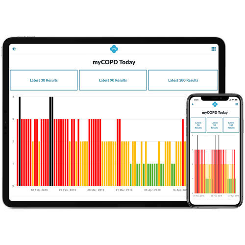 Applicazione mobile per BPCO - myCOPD - My mHealth - didattica / medica / clinica