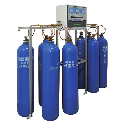 Collettore per gas medicali - SSMEC-AC-1 series - Samsung Medi Engineering - semiautomatico