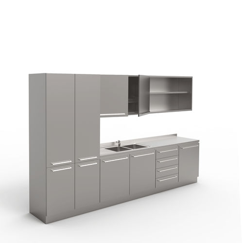 Tavolo di procedura da laboratorio - ML-L400 - LASA - per studio veterinario / di sterilizzazione / per laboratorio odontotecnico