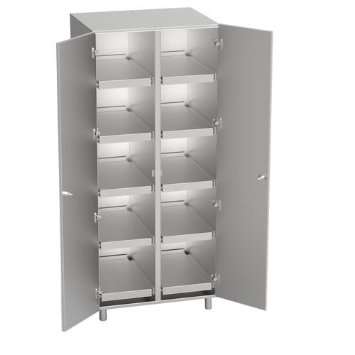Armadio di distribuzione - HL-L140 - LASA - per strumenti / per ospedale / con ante battenti