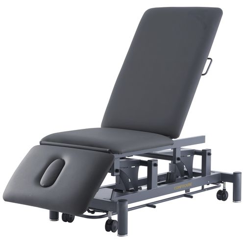 Lettino da visita elettrico - ET3BLST - Pacific Medical - ad altezza regolabile / con rotelle / a 3 sezioni