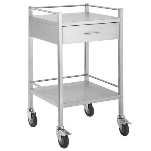 Carrello medico - SST01 - Pacific Medical - per uso generale / di trasporto / in acciaio inossidabile