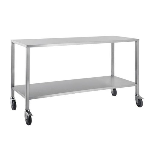 Carrello medico - SSTNR80 - Pacific Medical - per uso generale / di trasporto / in acciaio inossidabile