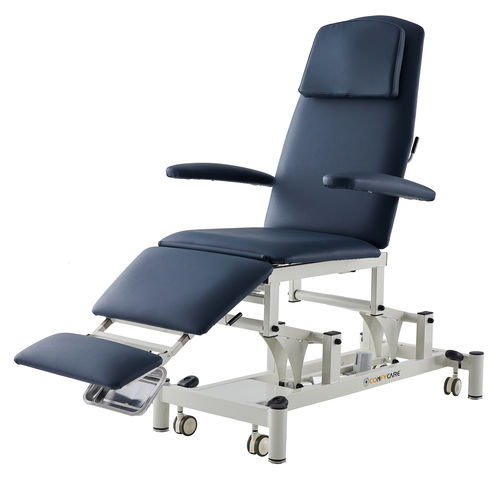 Poltrona per visita podologica - PC series - Pacific Medical - elettrica / ad altezza regolabile / con poggiagambe