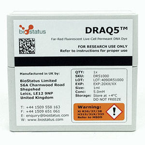 Reagente in soluzione - DRAQ5™ - BioStatus - colorante / da ricerca / per istologia