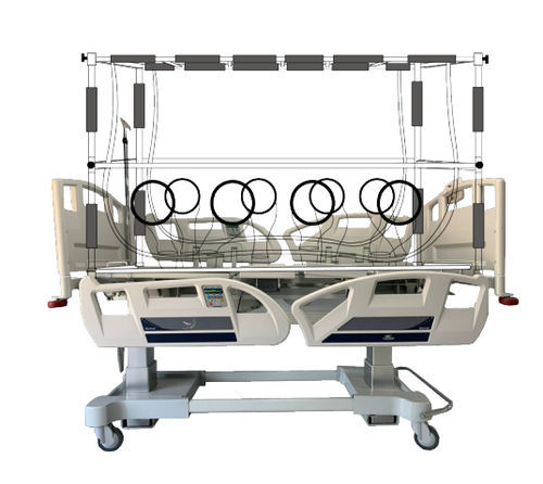 Letto per terapia intensiva - MK 7 - Stretchers Industries - di isolamento / di biocontenimento / elettrico