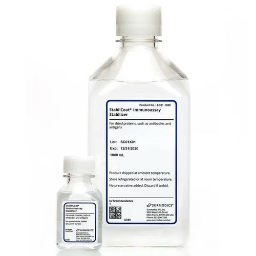 Reagente soluzione stabilizzante - StabilCoat™  - Surmodics IVD, Inc. - per ELISA / immunologico / di origine bovina