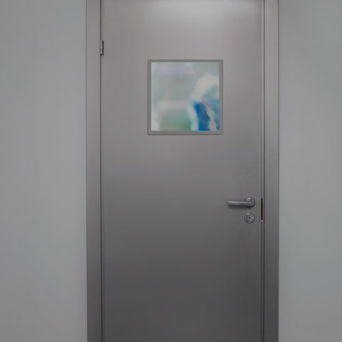 Porta di radioprotezione - MeSpo - di isolamento / per ospedale / battente